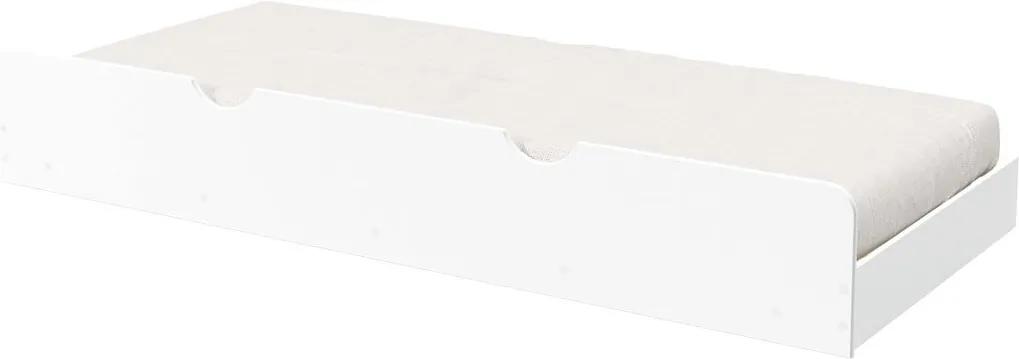 Cama Auxiliar Branca-Acetinado Matic Móveis