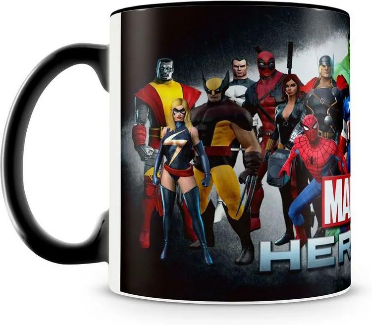 Caneca Personalizada Heróis Marvel