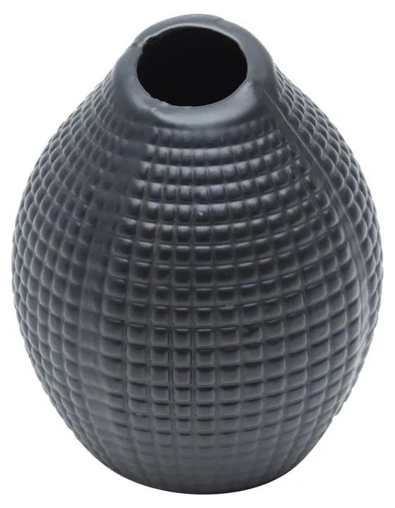 Vaso De Cerâmica Preto 11x13cm 60412 Royal