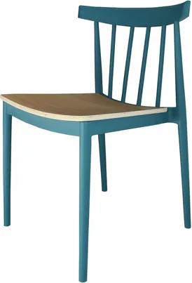 Cadeira Tango em Polipropileno Azul - 52069 Sun House