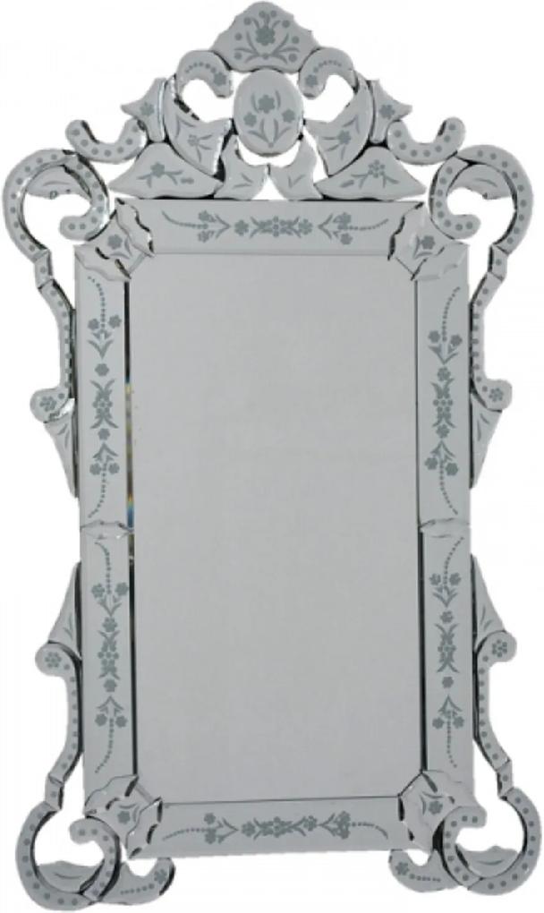 Espelho Veneziano Retangular Grande - 1,0 metro x 62cm