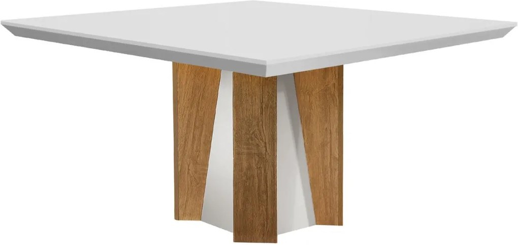 Mesa Valença 135 TP MDF Canto Reto c/ 8 Cadeiras Athenas Rufato