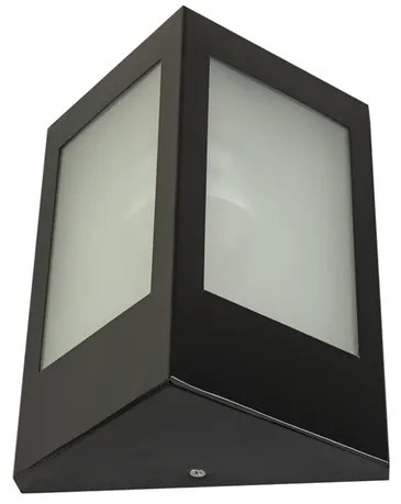 Arandela Aluminio Ip65 17Cm - PRETO