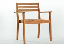 Cadeira com Braços Quarter Jatobá - Mão & Formão