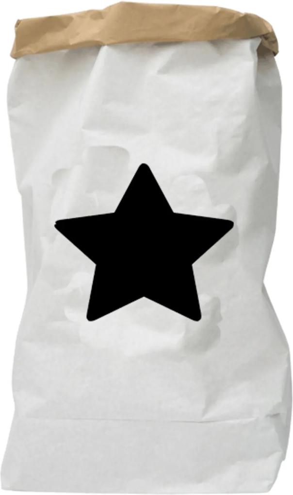 Cesto Le Pinpop Bag Estrela Branco