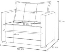 Sofá Cama Solteiro Londres Suede Cinza Escuro - D'Monegatto