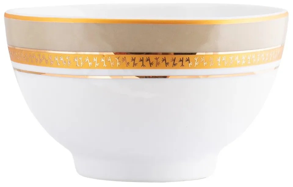 Bowl 500Ml Porcelana Schmidt - Dec. Topazio Imperial 2442
