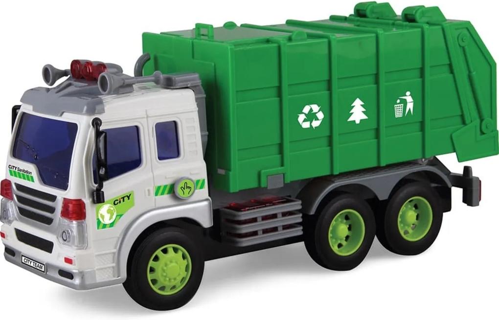 Miniatura Caminhão de Lixo Shiny Toys