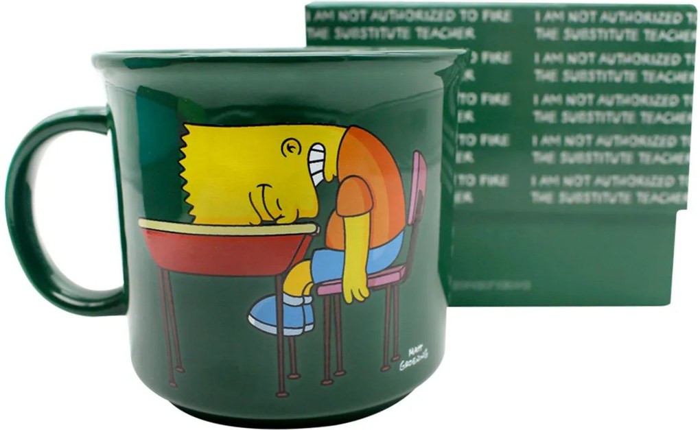 Caneca Bart Lousa Os Simpsons 350 ml