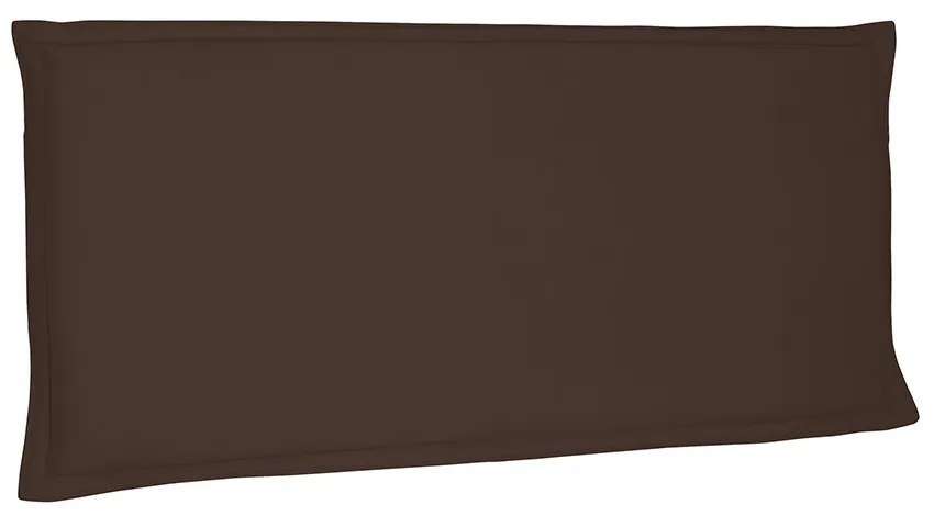 Cabeceira Painel Garden Para Cama Box Solteiro 90 cm Suede - D'Rossi - Café