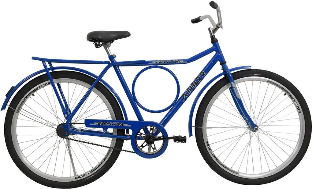 Bicicleta Aro 26  Executiva Azul Athor Bikes