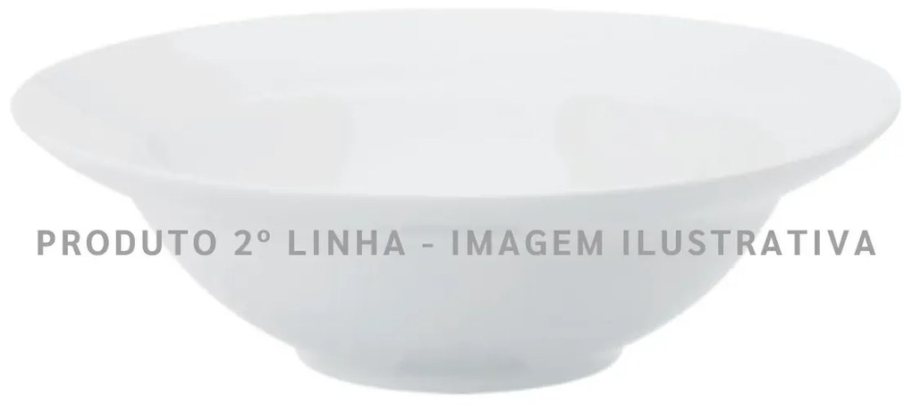 Prato Para Salada 27Cm Porcelana Schmidt - Mod. Salada 2° Linha