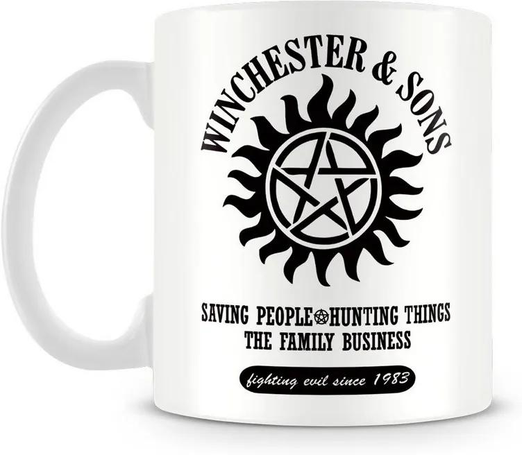 Caneca Personalizada Supernatural Winchester (Mod.1)