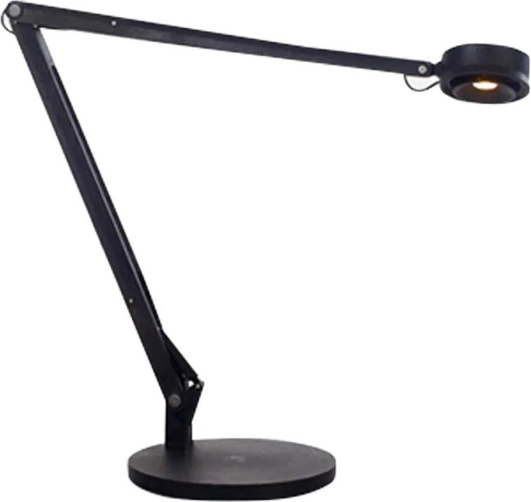 luminária de mesa PLÁSTICO preto quente 52cm Bella VD012B