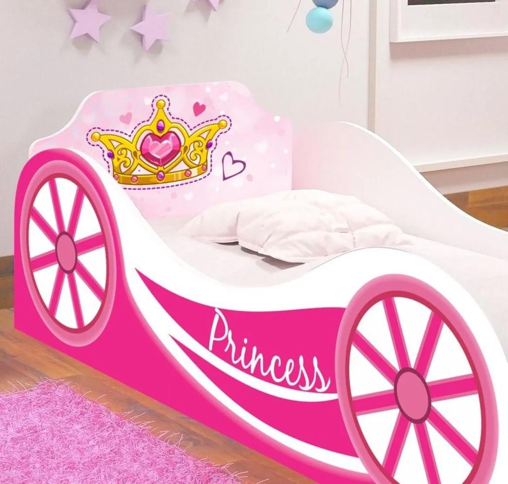 Mini Cama Carruagem Princess Infantil - RPM Móveis