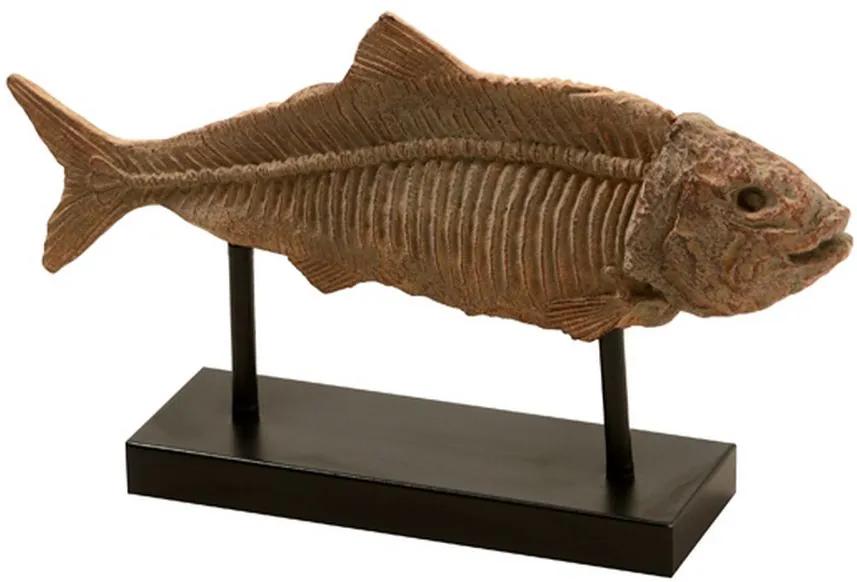Escultura Decorativa de Resina Big Fish