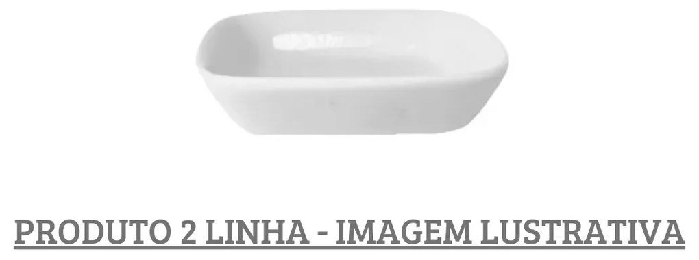 Pote Para Manteiga 6Cm Porcelana Schmidt - Mod. Brasil 2° Linha