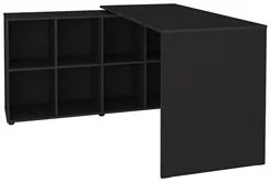 Conjunto Escritório Home Office 4 Peças Mity A06 Preto - Mpozenato