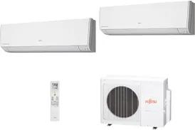Ar Condicionado Multi Split Inverter Fujitsu 14.000 BTUs (2x Evap HW 7.000) Quente/Frio 220V