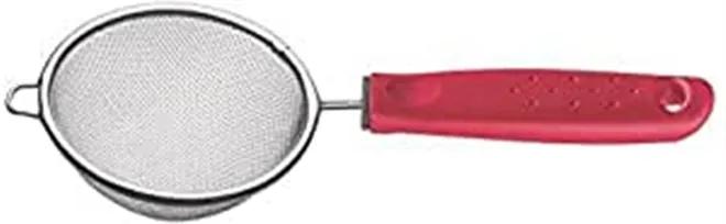Peneira Tramontina Utilitá em Aço Inox com Cabo de Polipropileno Vermelho 10 cm Tramontina 25680171