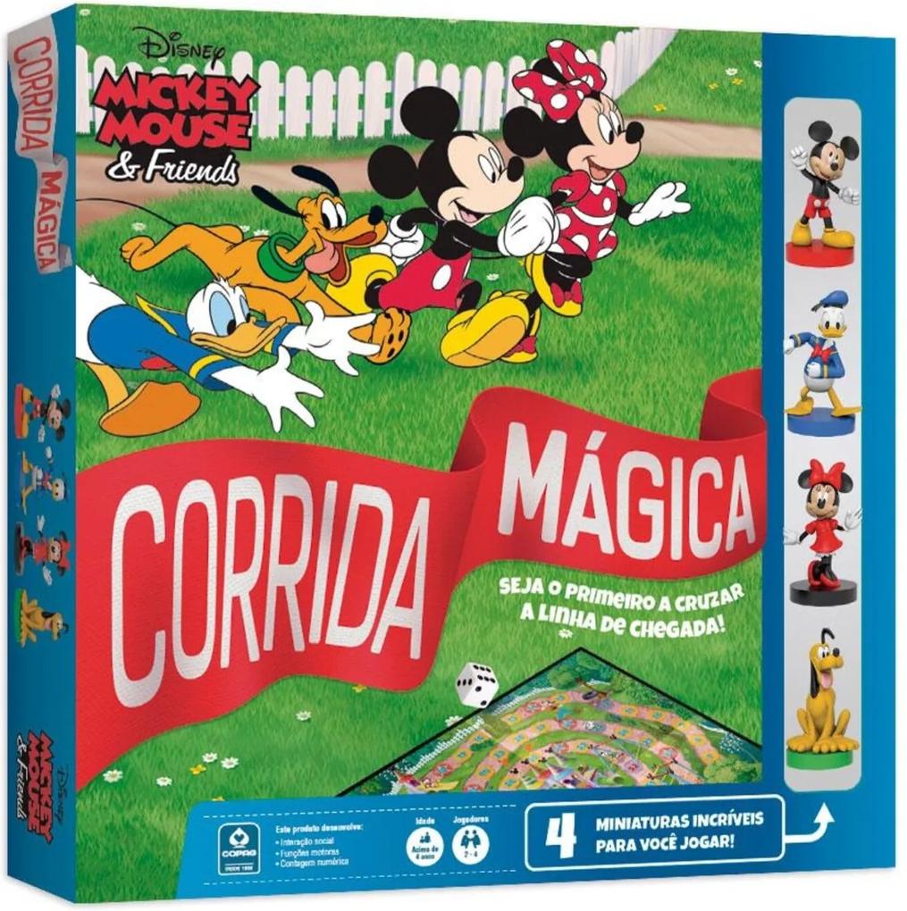 Jogo Disney Corrida Mágica Mickey Mouse e Amigos - Copag