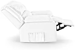 Poltrona do Papai Reclinável Pietra Controle Power Elétrico FH9 PU Bra