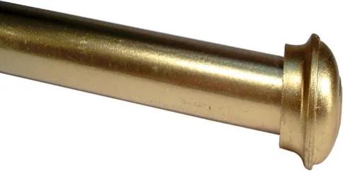 Varão Simples para Cortina de 2 Metros 19mm  - Diversas Cores Dourado