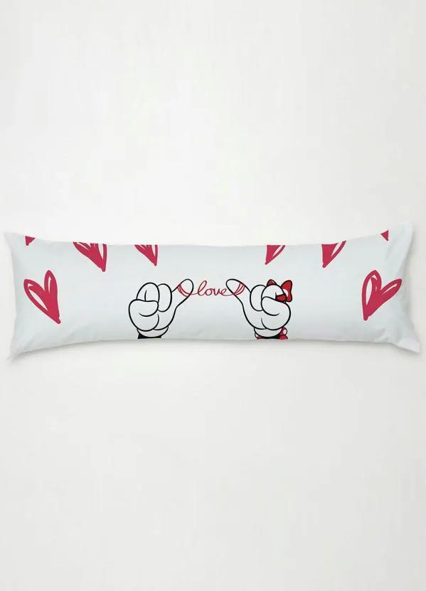 Travesseiro Body Pillow Love 2 Peças