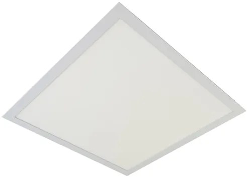 Plafon Led Embutir Quadrado Aluminio Branco 48W Yamamura - LED BRANCO FRIO (6000K)