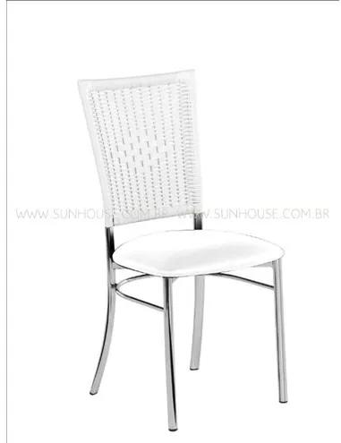 Cadeira  Assento Korino Branco Enc. Junco Branco - 17606 Sun House