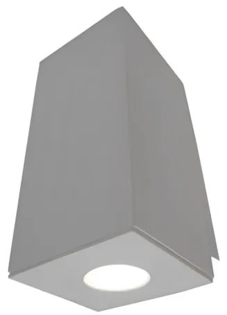 Arandela Led Aluminio Branco 3w 236lm 2700k Ip65 Quartzo