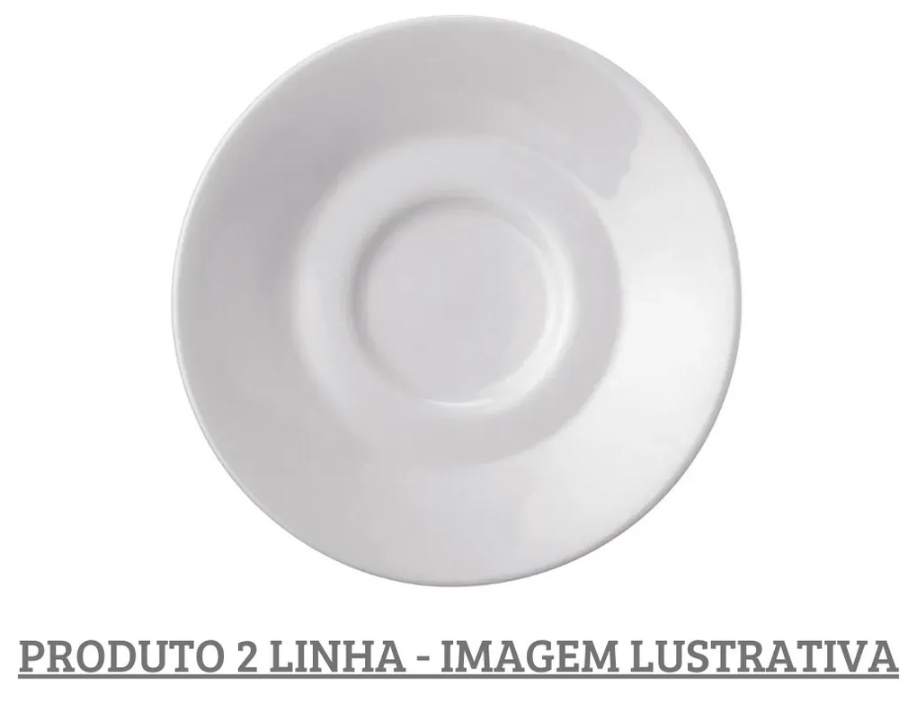 Pires Chá 15Cm Porcelana Schmidt - Mod. Itamaraty 2º Linha 292