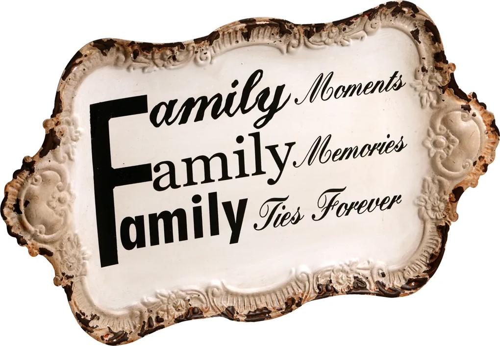 Placa Decorativa Family