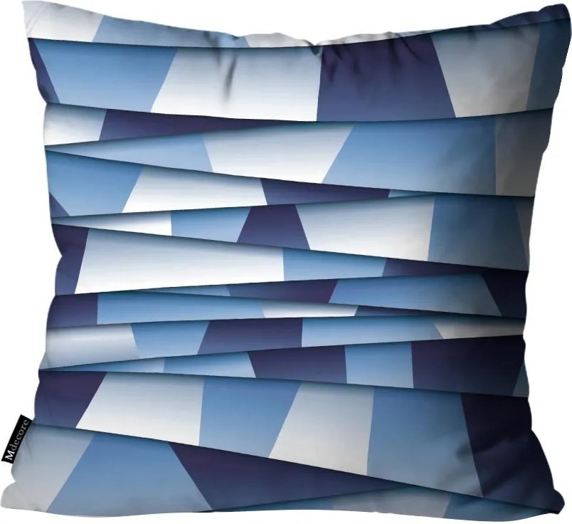 Capa para Almofada Abstrato Azul45x45cm