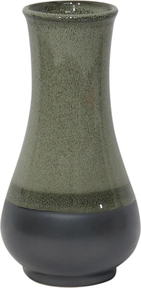vaso FRANCIS cerâmica verde 28cm Ilunato GS0027