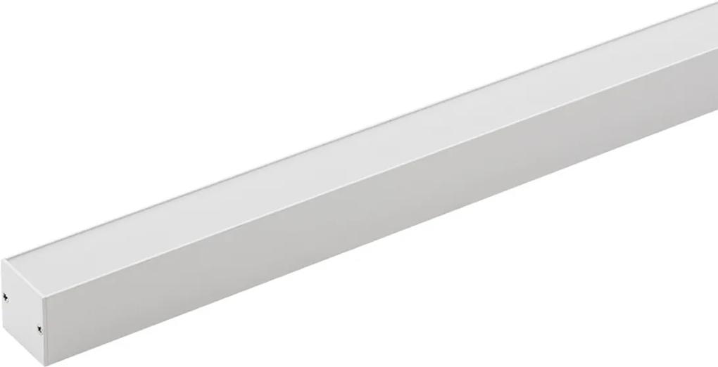 Perfil Embutir Aluminio Branco Led 11,5w 2700k 101,6cm Archi