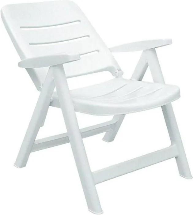 Cadeira Plástica Tramontina Iracema, com Encosto Baixo, Branca