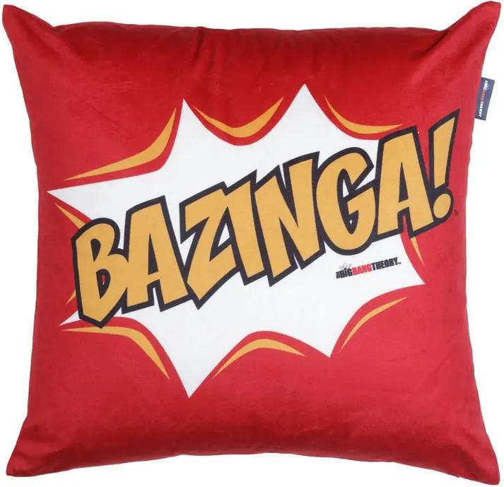Capa Almofada The Big Bang Theory Bazinga - 45cm x 45cm