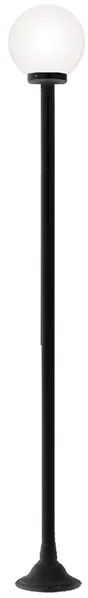 Poste Aluminio Preto 1,95m Ip65