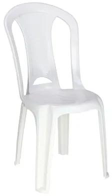 Cadeira Bistrô Tramontina Torres Plus em Polipropileno Branco