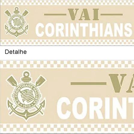 Faixa De Parede Vinilizado Corinthians- Sc911-04