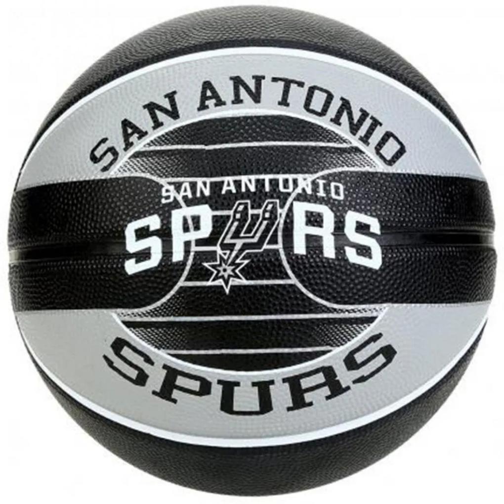 Bola Time NBA - San Antonio Spurs - Borracha - Preto/ Cinza