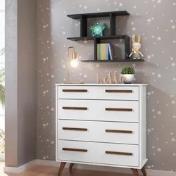 Prateleira Decorativa Infantil 2 Nichos Mimo Q01 Preto - Mpozenato