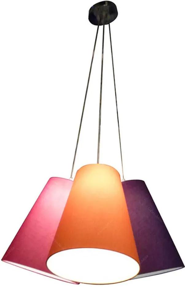 Luminária Four Shades Colorida em Resina - Urban - 68x63 cm