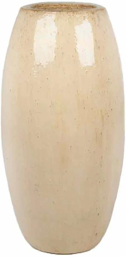 Vaso Vietnamita Cerâmica Importado Toggle Grande Areia D43cm x A85cm