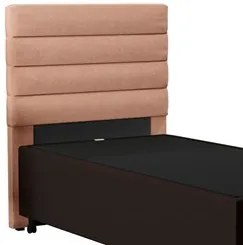 Cabeceira com Base para Cama Box Solteiro 88x188cm Hit ID5 Corano Marr