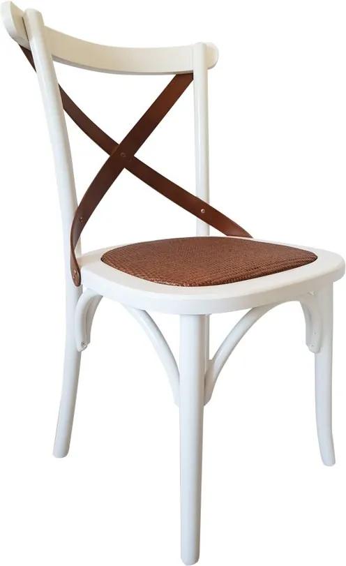 Cadeira de Jantar X Espanha com Rattan - Wood Prime TT 14910