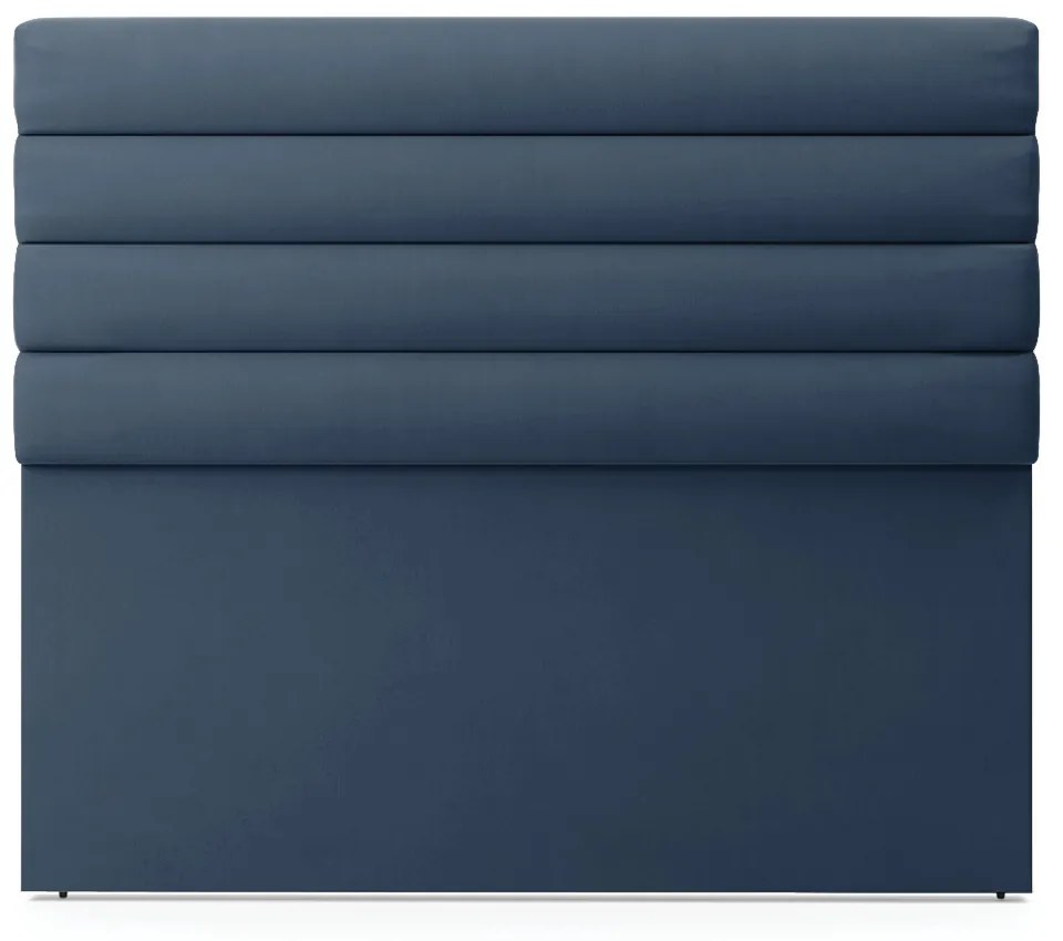 Cabeceira California Para Cama Box Queen 160 cm Suede - D'Rossi - Azul Marinho