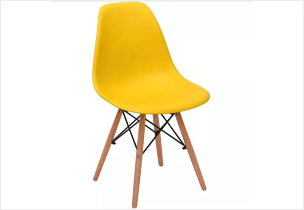Cadeira Facthus Eiffel Amarelo