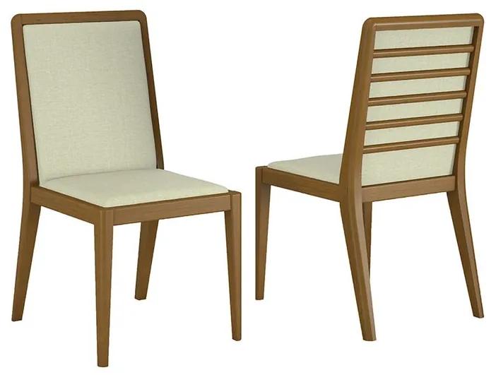 Conjunto 02 Cadeiras de Jantar Chermont - Wood Prime VM 20410